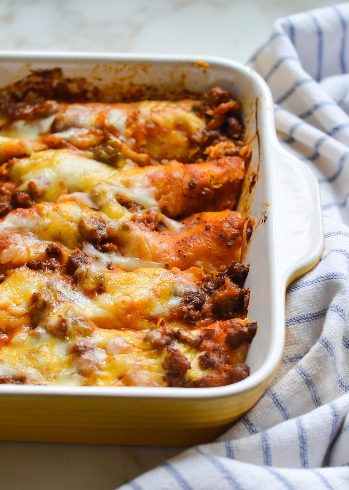 The Ultimate Beef Enchiladas: Savory Filling & Perfect Cheese Melt